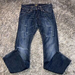 Lucky brand Sz 0/25 regular sienna tomboy jeans